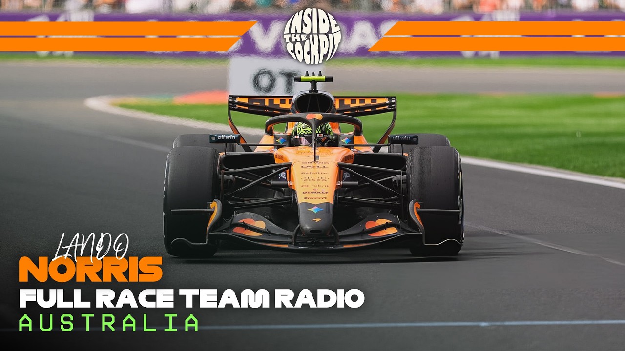 Lando Norris Full Race Team Radio | 2026 Australian Grand Prix
