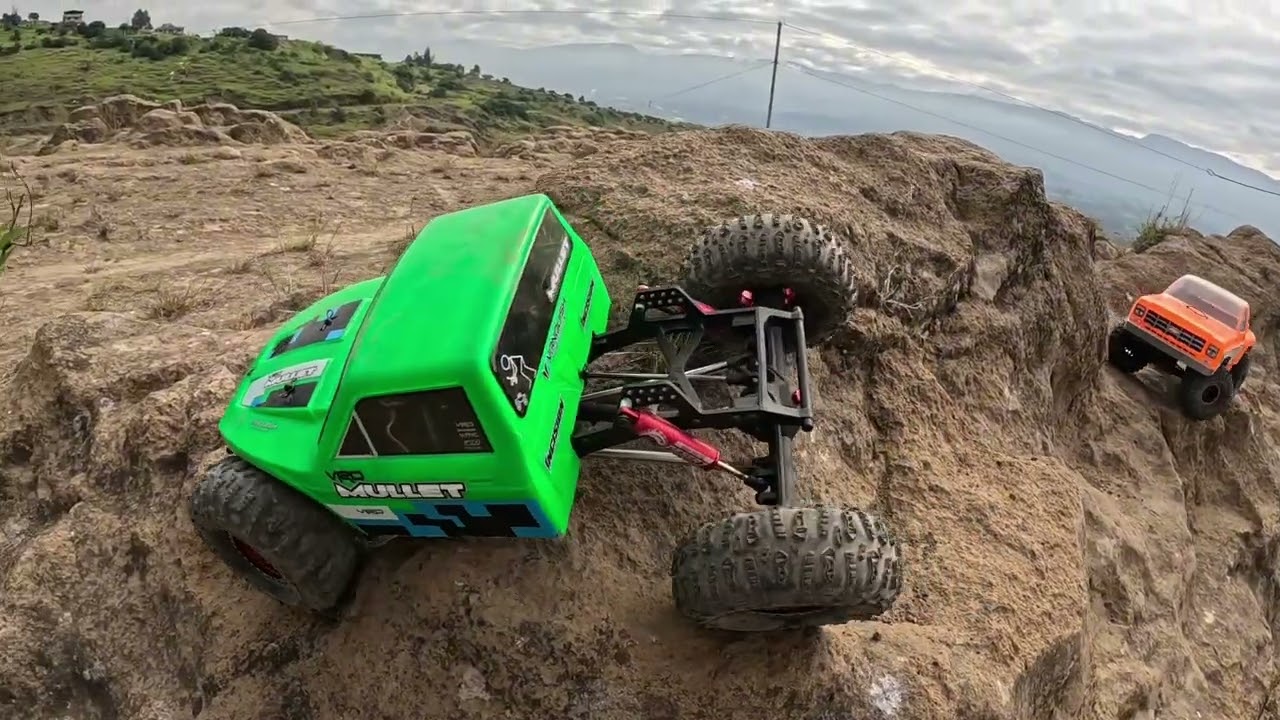 VANQUISH VRD MULLET WITH JCONCEPTS RUPTURE TIRE TESTING 4 CARS LA MERCED