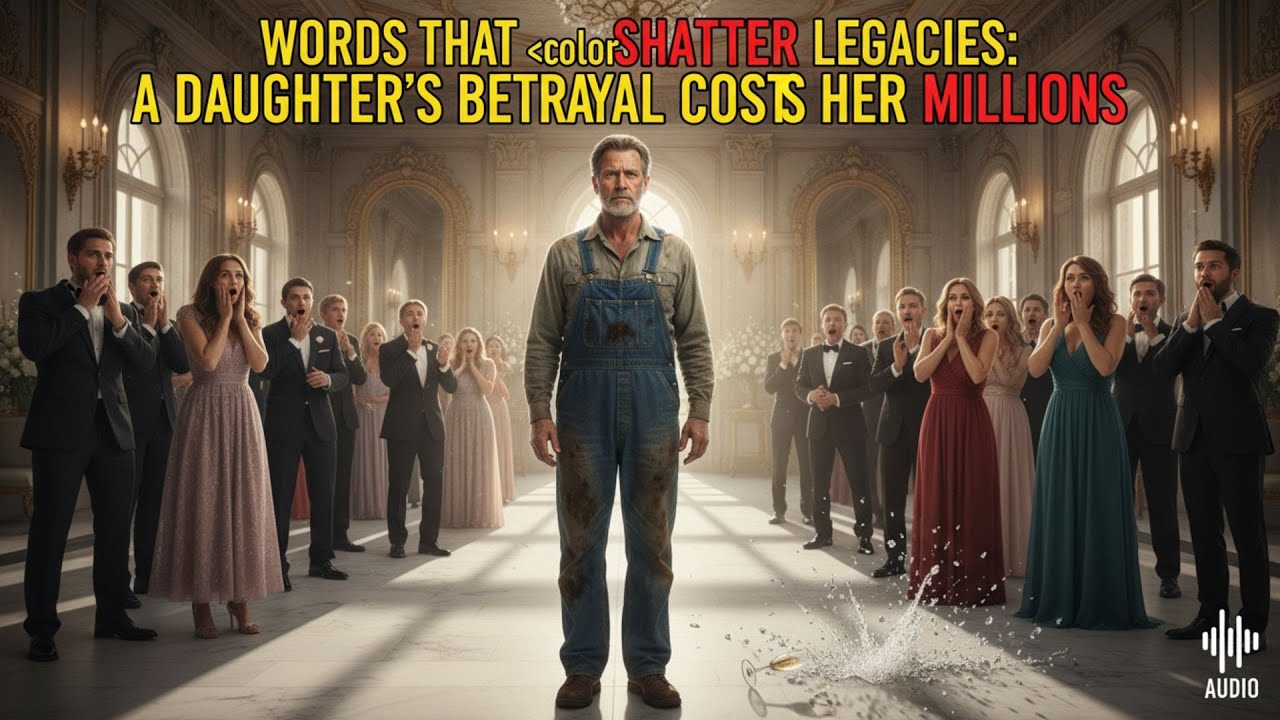 DAUGHTER'S SCATHING TOAST EXPOSES HER SHAME, UNLEASHING FATHER'S SILENT REVENGE