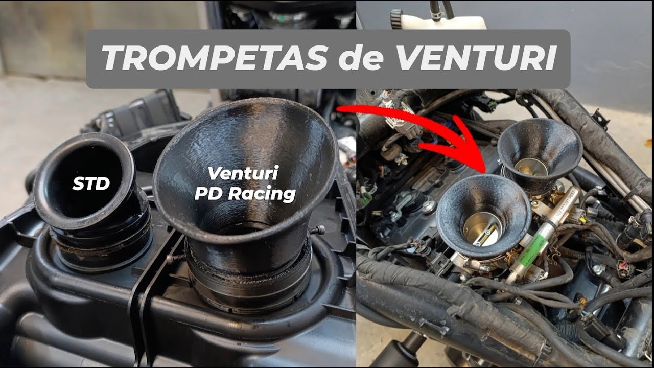 TROMPETAS VENTURI /NK o RZ 400 / 650/ Potty EstetiK