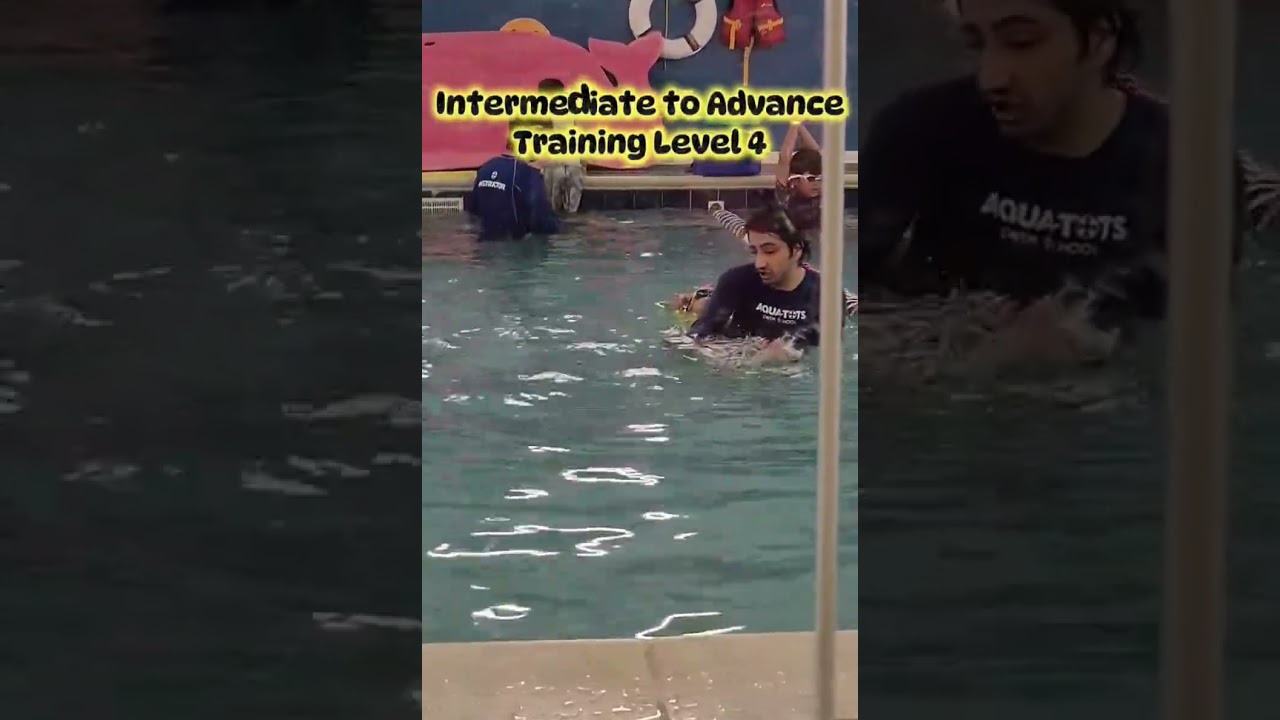 Caerwyn in his Intermediate to Advance Training Level 4