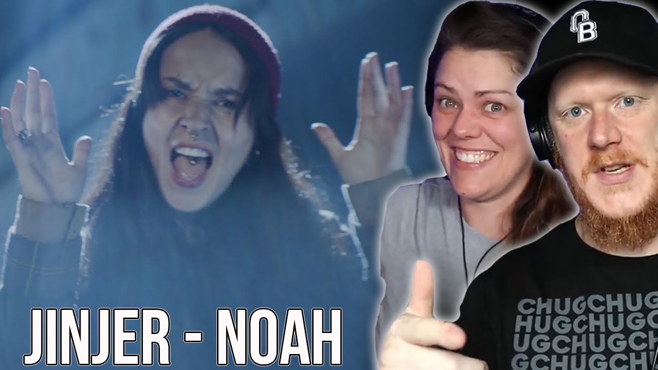 COUPLE React to JINJER - Noah | OFFICE BLOKE DAVE