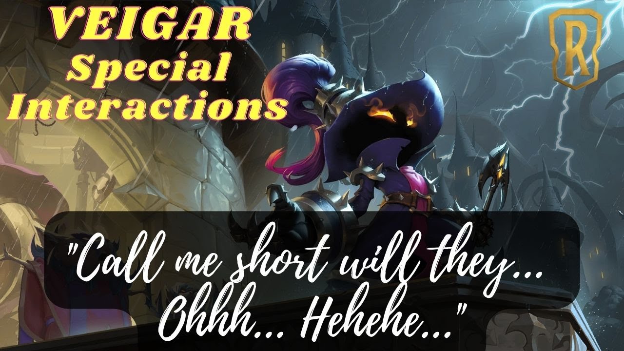 Veigar Special Interactions - English Subtitled (2022)