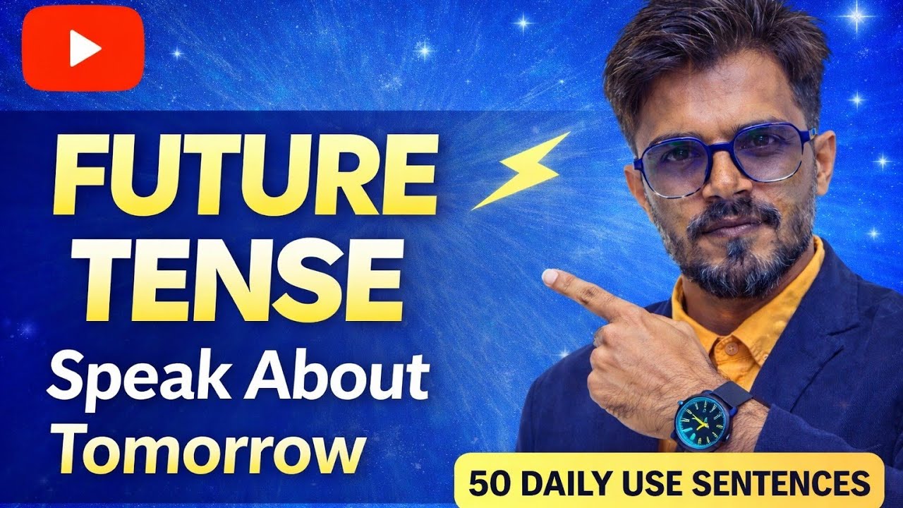 Learn Future Tense in 10 Minutes 🔥 | Day 8 | 60 Days Spoken English Course
