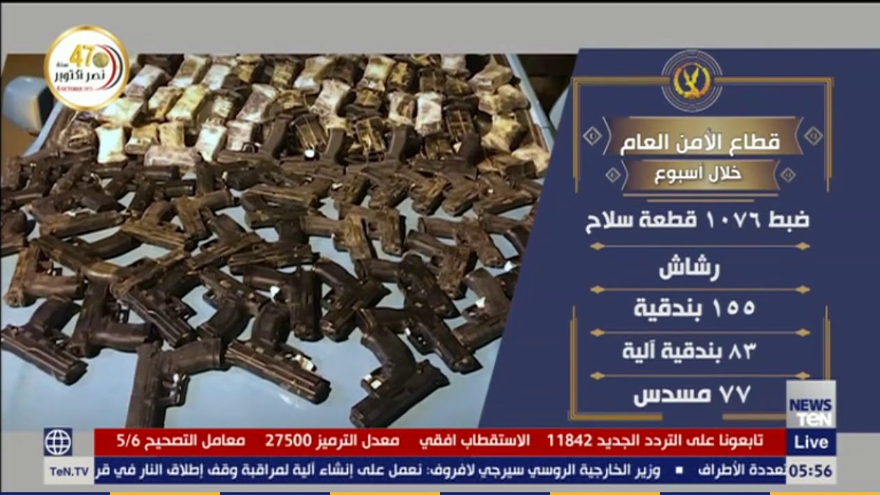 الداخلية تواصل جهودها لمكافحة شتى صور الجريمة بمجالي الأمن العام ومكافحة المخدرات