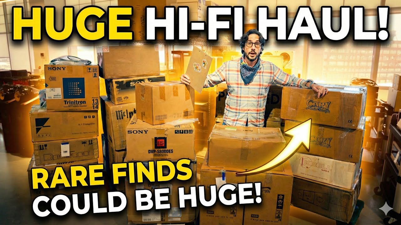 This Week’s MASSIVE Vintage Hi-Fi Haul!