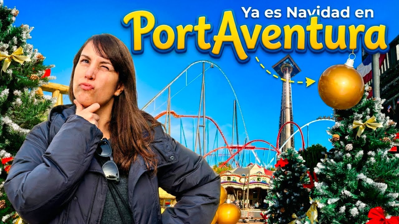 Así se vive un sábado de Navidad en PortAventura 2025