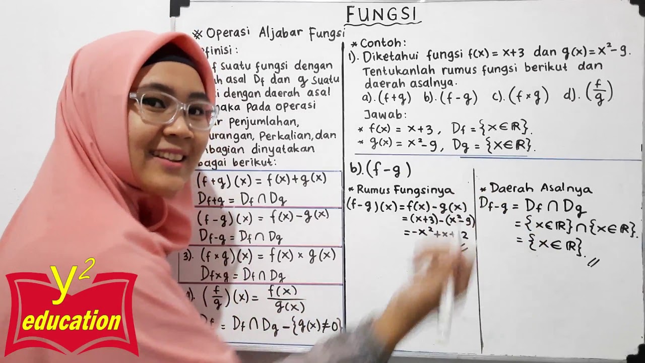 Fungsi #Part 18 // Operasi Aljabar Fungsi (Bagian 1) // Buku paket hal 79-81