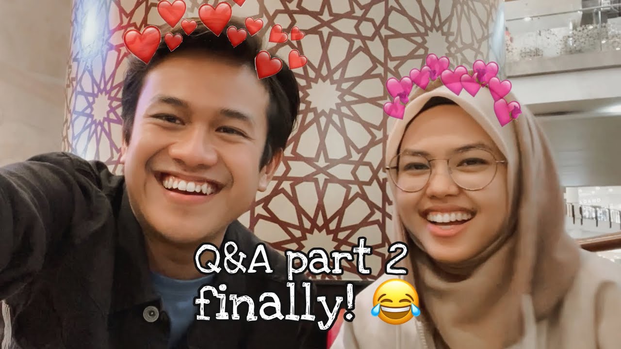 Q&A Azzam Sham & Sheryl Shazwanie (Part 2) ✌🏻