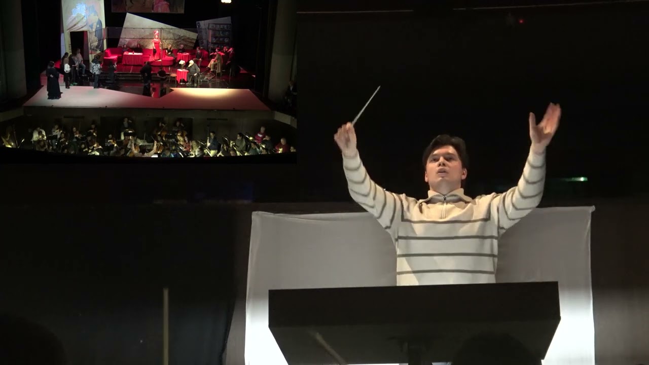 Puccini La Boheme atto secondo- General rehersal