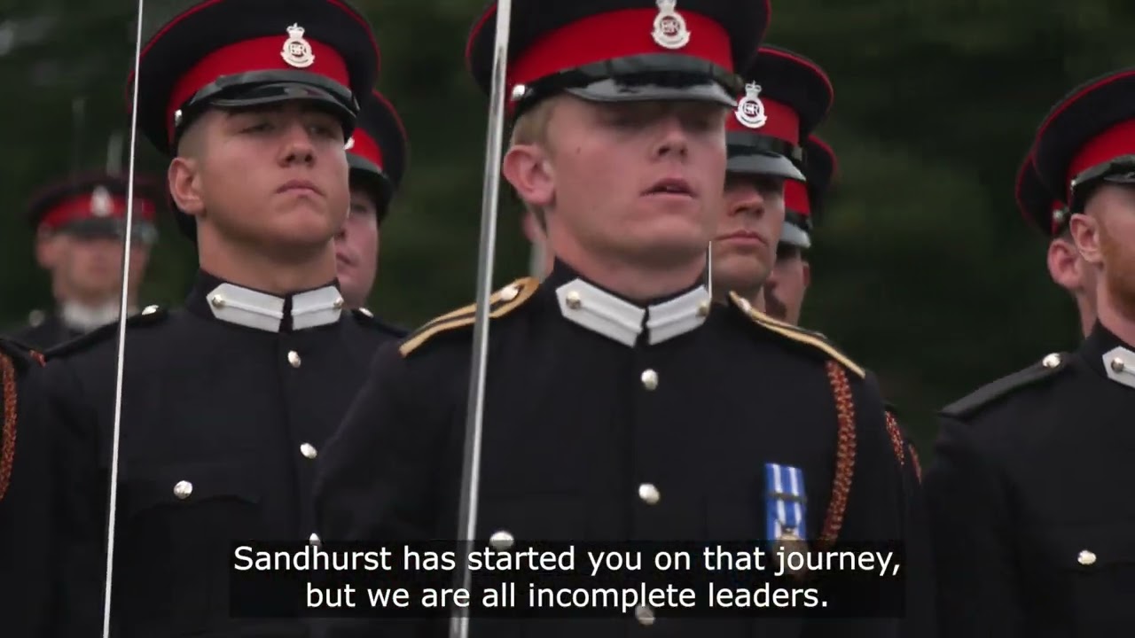 CC243 Sovereign's Parade at the Royal Military Academy Sandhurst - Friday 6th August 2025