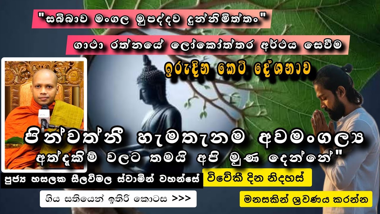 ඉරුදින 81 වන කෙටි දේශනාව |බුද්ධ ශාසනය තුළ අවබෝධය ලබා ගන්නේ කෙසේද...? |#revhasalakaseelawimalathero |