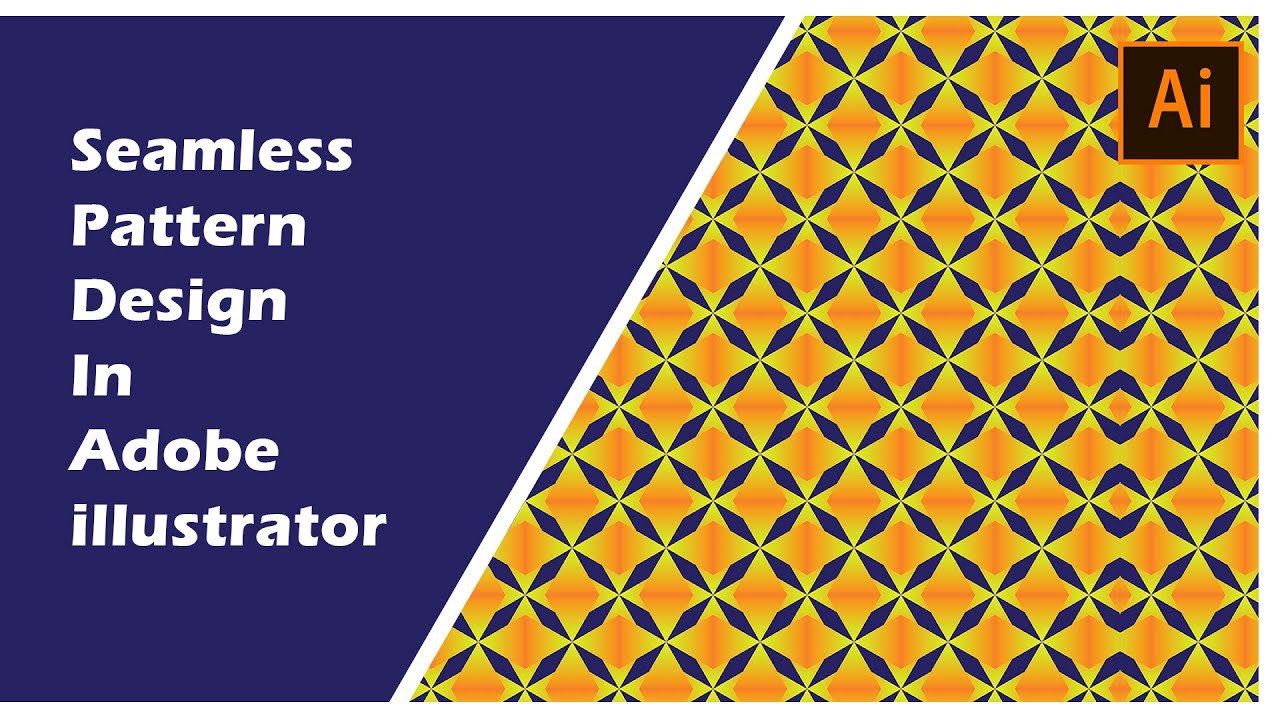 seamless pattern design in adobe illustrator | illustrator tutorial in telugu
