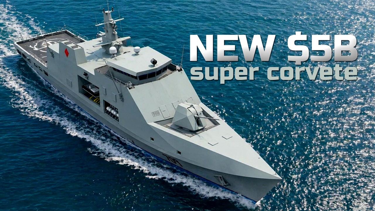 Canada's new $5 Billion Super Corvette is Taking Shape! It'll replace the Kingston-class warship