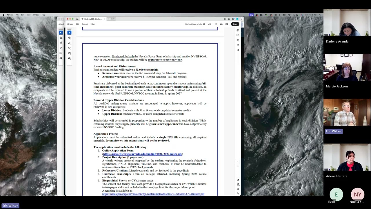 2026 NVSGC Fellowship & Scholarship Webinar