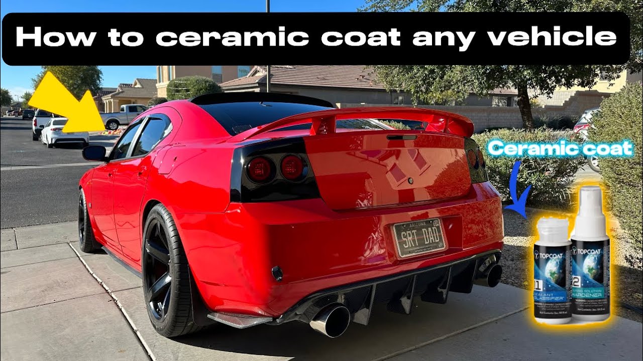 Watch this before ceramic coating your car! **MY DODGE CHARGER LOOKS LIKE GLASS!!!**