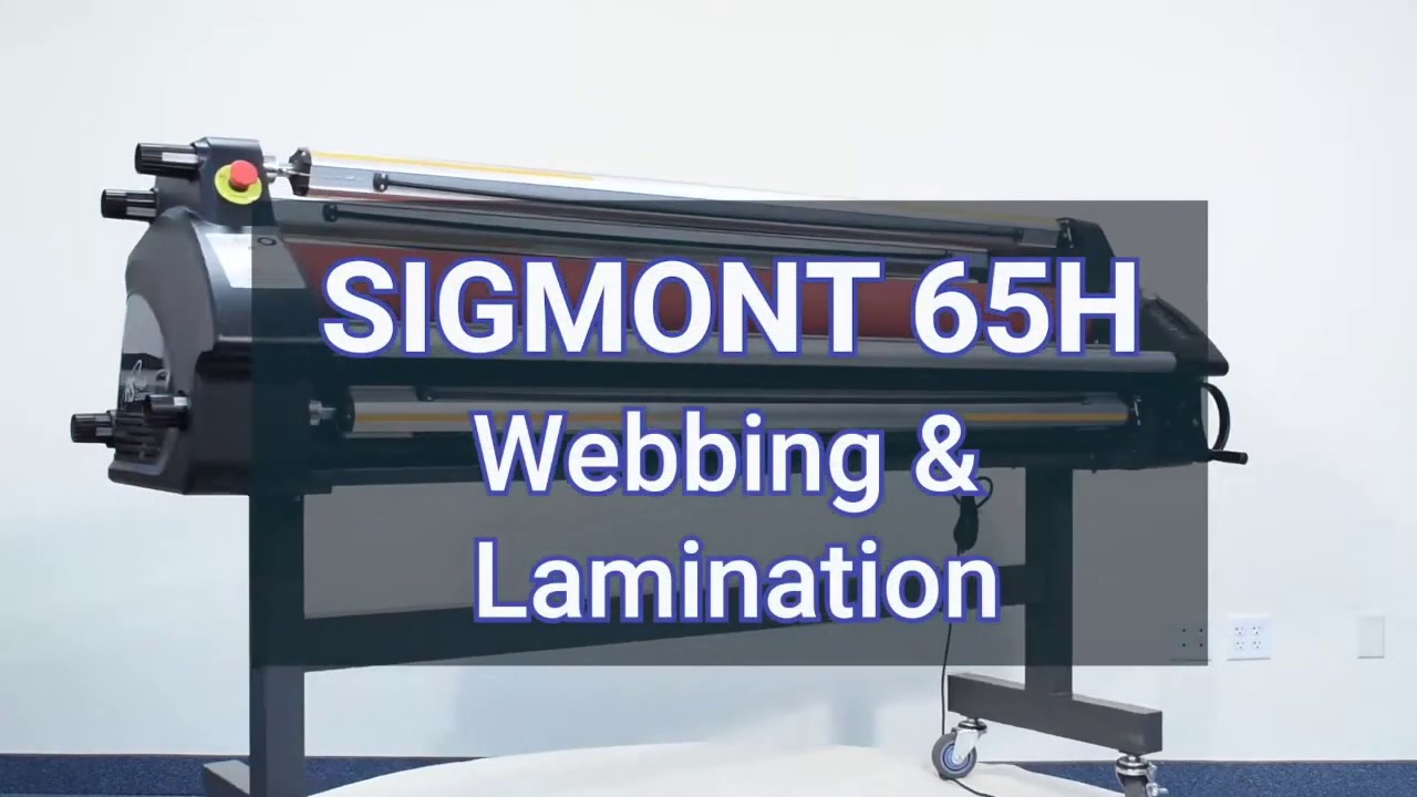 CSS   Royal Sovereign Sigmont 65H Laminator   Webbing & Lamination
