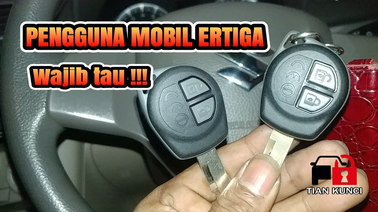 Kunci mobil suzuki ertiga memiliki system immobilizer