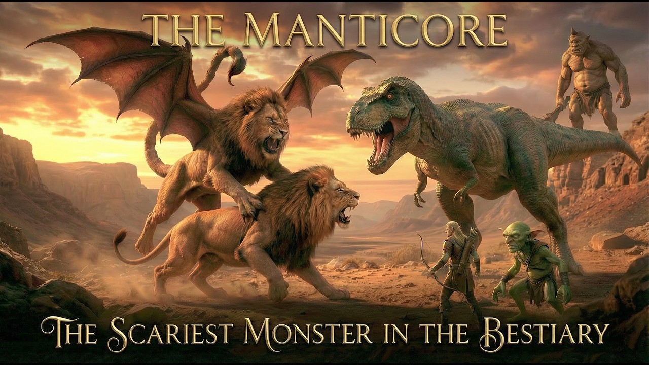 Mighty Manticore Don't Mess With This Beast.