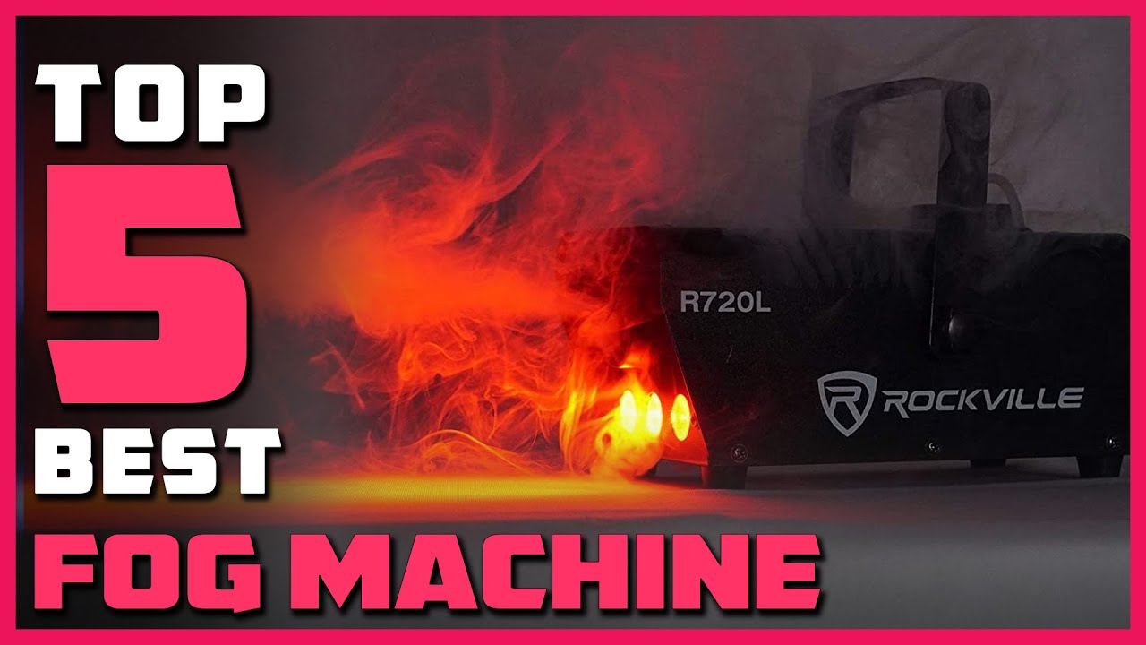 Top 5 Best Fog Machines in 2023 | Review and Buying Guide - Most Popular Ones