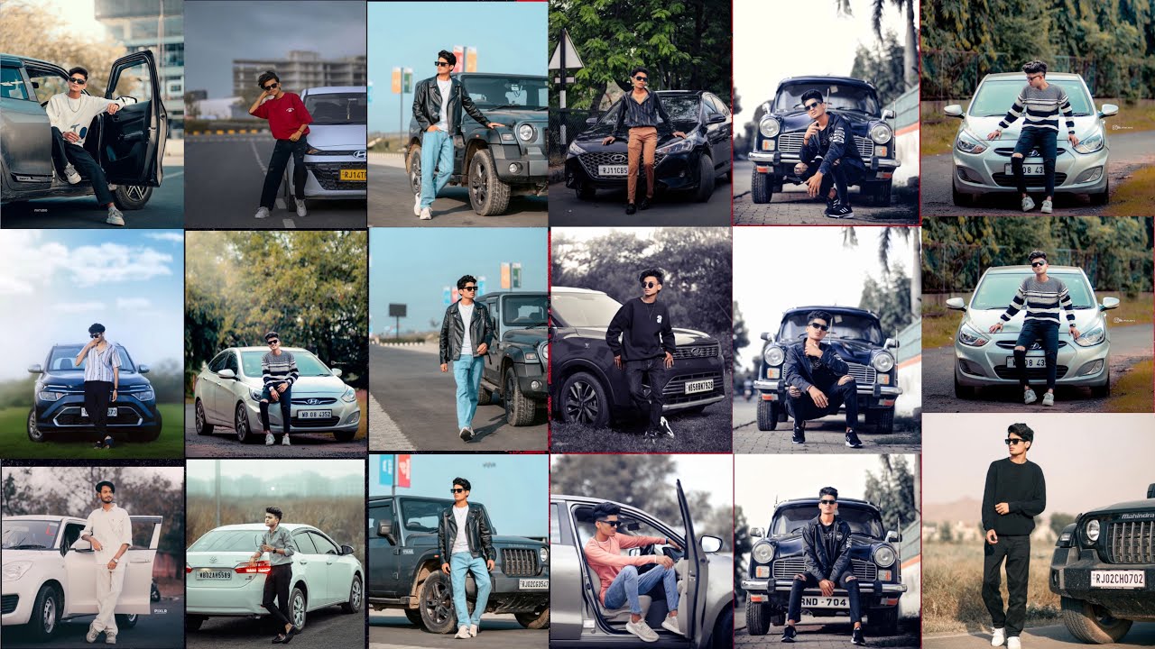How To Photoshoot With Car For Man | Car Photoshoot Pose For Boy&rsquo;s | Car Photoshoot Pose | Car Pose
