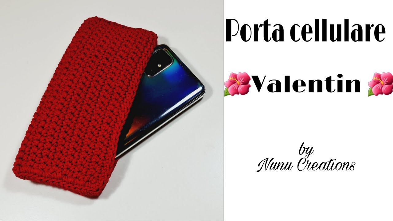 #portacellulare#nunucreations# PORTA CELLULARE * VALENTIN *