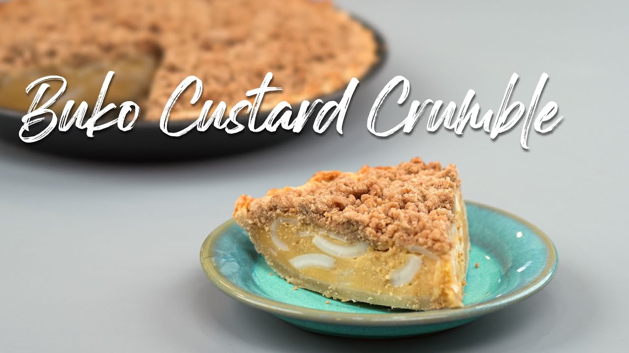 BUKO CUSTARD CRUMBLE | Baking Simpol