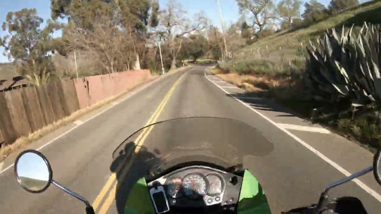 KLR-650 Solano Lake 2022 February 6th Douglas Apperley