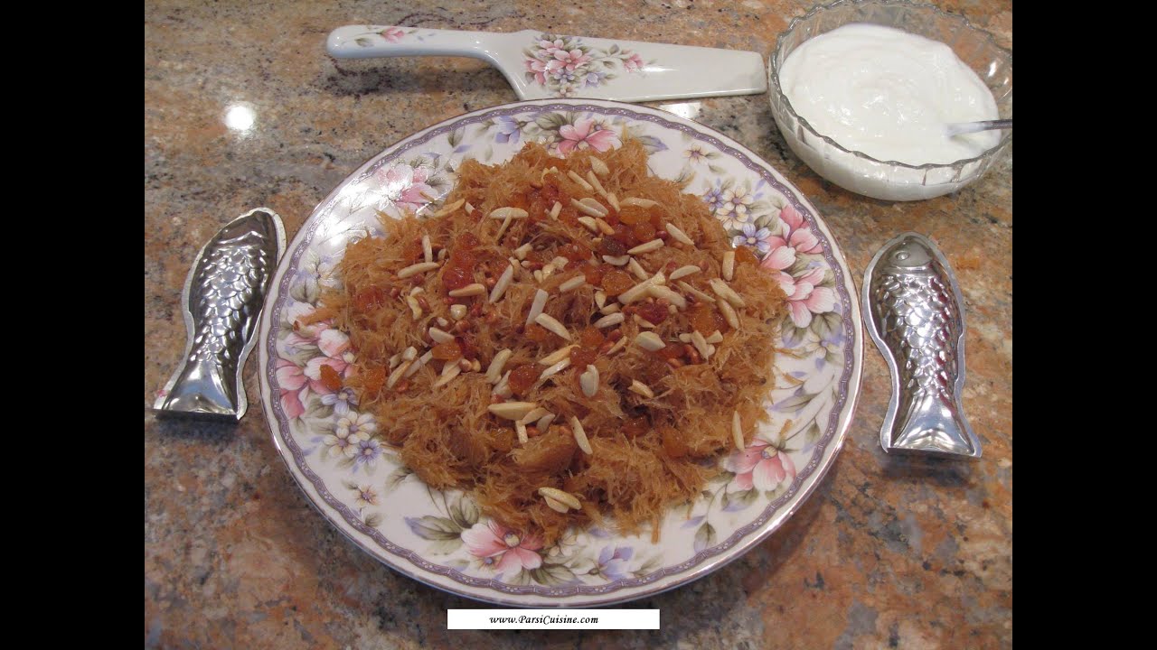 Parsi Desserts: Vermicelli (Sev)  and Custard (Lagan nu Custard)