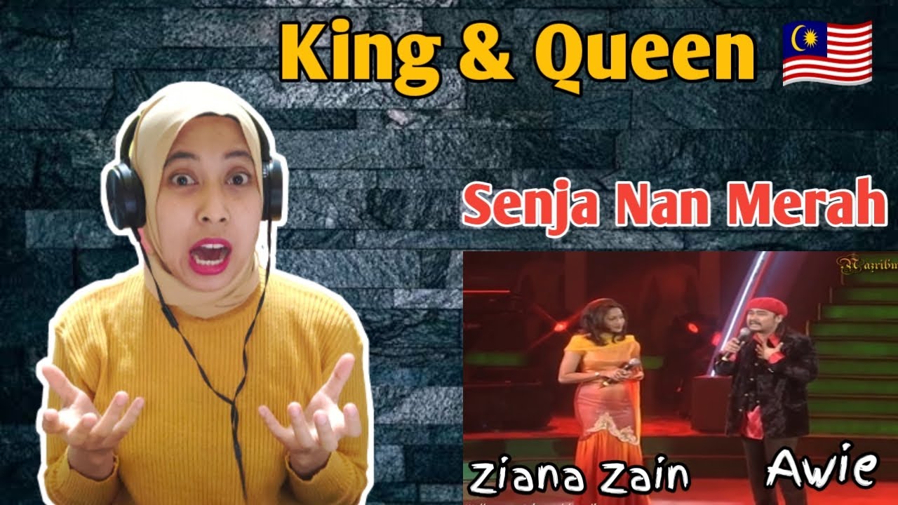 AWIE & ZIANA ZAIN - SENJA NAN MERAH (REACTION)