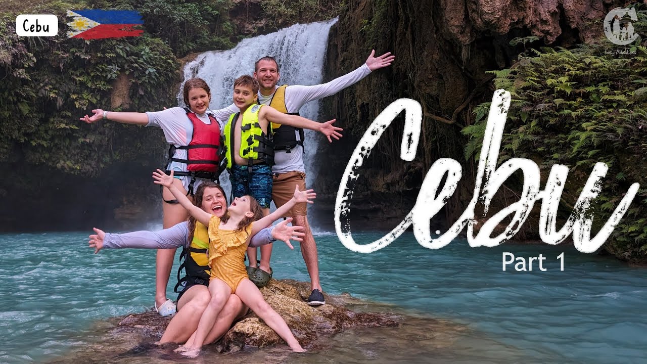 Cebu Part 1: Turtles, Sardines, and Epic Canyoneering! - Cebu 🇵🇭