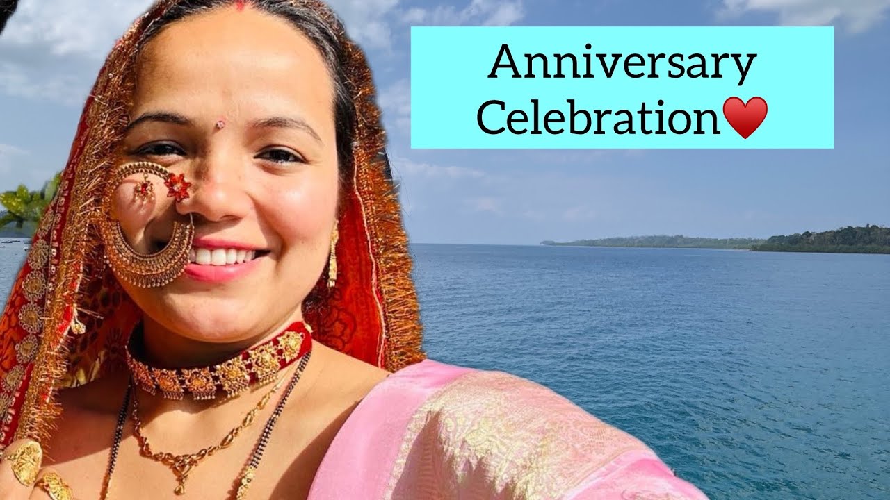 In Havalock Beach vlog| shadi ki saalgira celebration| Bhot jhel liya guthali k papa ko|funny vlog