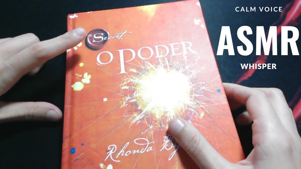 ASMR - LEITURA LIVRO ''O PODER'' - sussurro calm voice