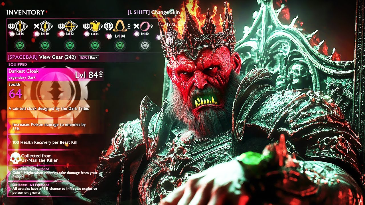 SHADOW OF WAR - THE RAREST STRONGHOLD IN THE GAME! FLAME MONGER IS THE COOLEST UNIQUE OVERLORD