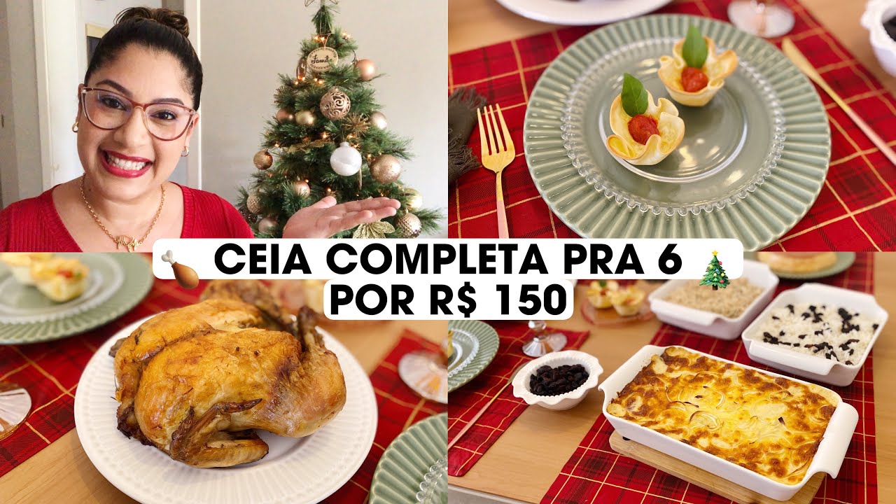 CEIA DE NATAL COMPLETA PRA 6 POR R$ 150 | DANI BRITO