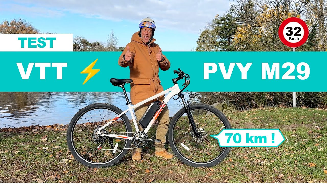 Le MOINS cher des VTT électrique ⚡️ en test, le PVY M29