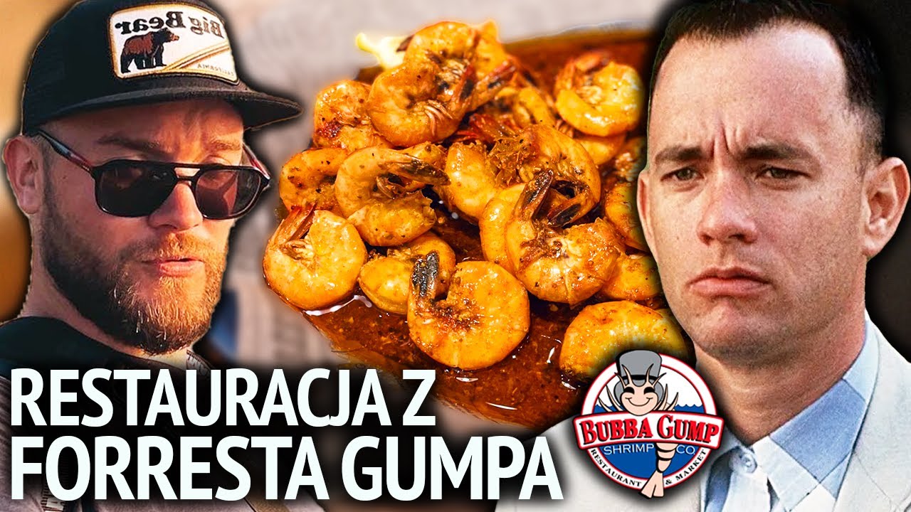 BUBBA GUMP: restauracja inspirowana filmem Forrest Gump - krewetki i owoce morza | GASTRO VLOG 510