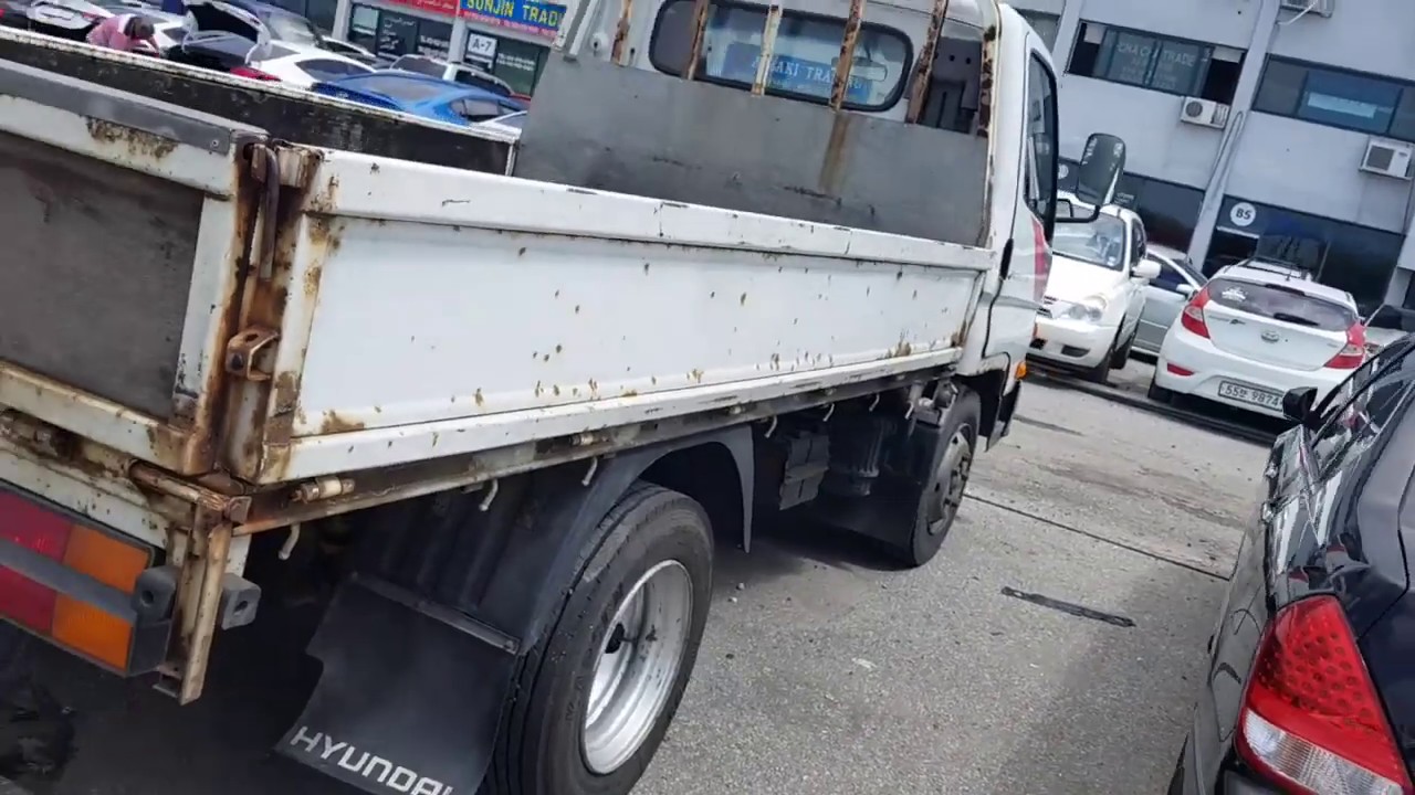 Korea Used car NO.1 - KOREACHA - Hyundai MIGHTY II 2.5TON S/C CARGO TRUCK - HIGH DECK AND SHORT BODY