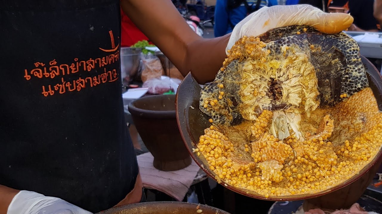ร้านส้มตำยำเจ้เล็ก..คลิปล่าสุด วันนี้เปิด5ครก..สะใจ ยำไข่แมงดา เกาเหลาทะเลรวม Som Tum Yum Jea Leak