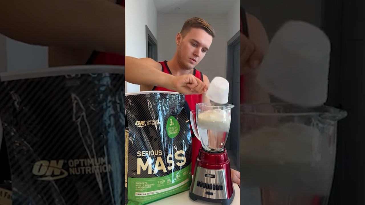 A Bodybuilder's Mass Gainer Journey 🤦&zwj;♂️😂
