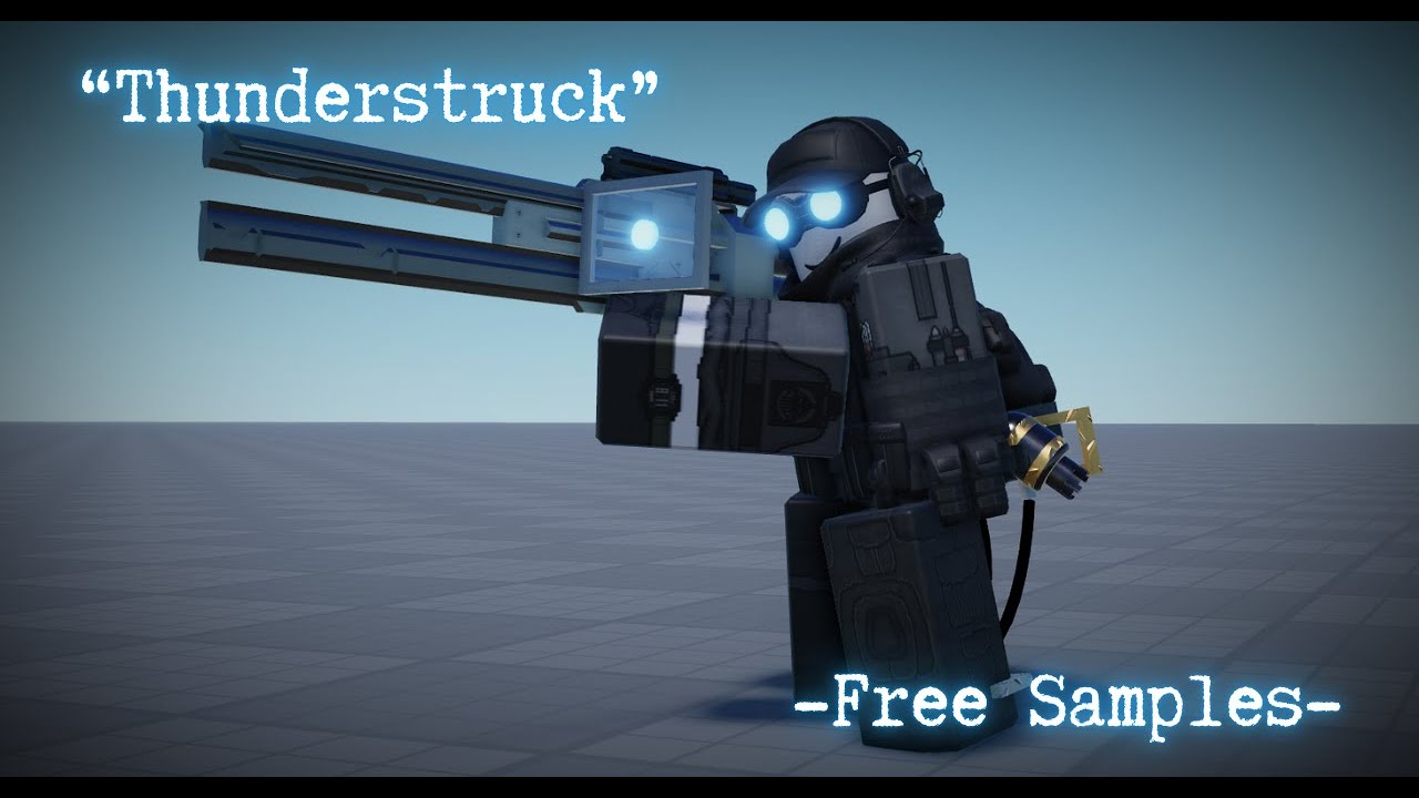 Thunderstruck but it only free samples (DvN IoTD)