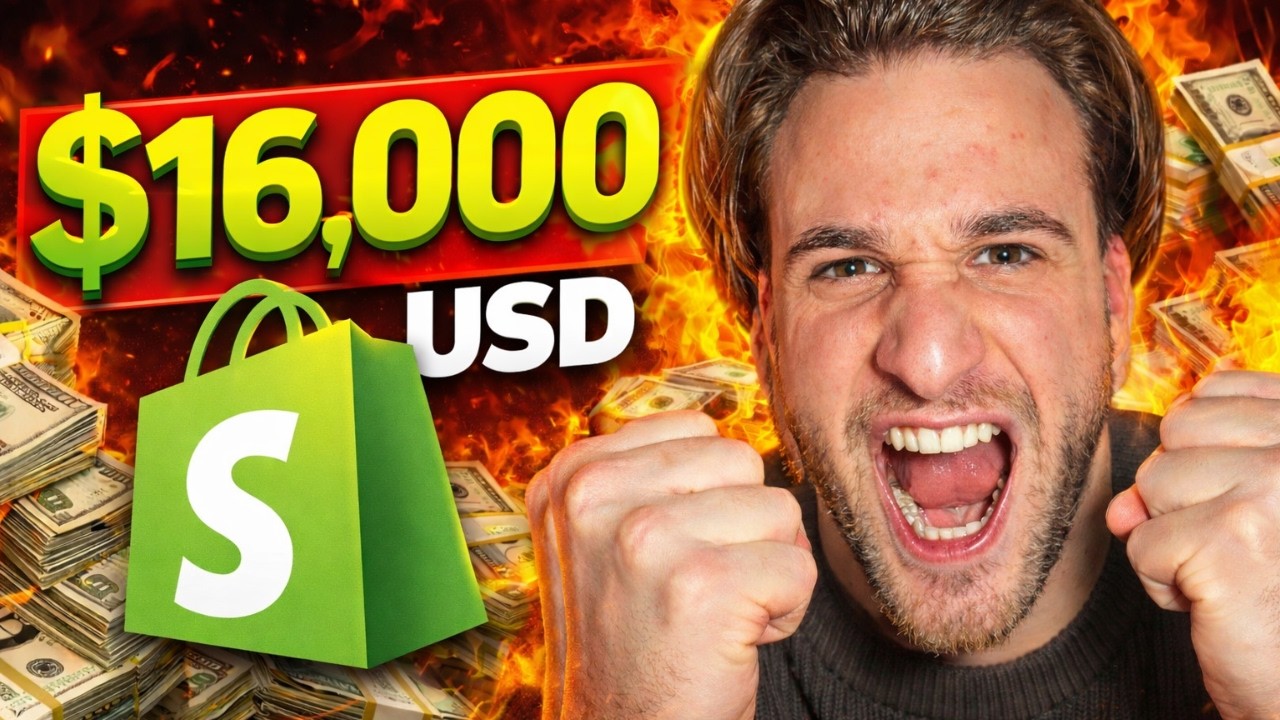$16,000 USD EN 30 DÍAS HACIENDO DROPSHIPPING (SIN HUMO)