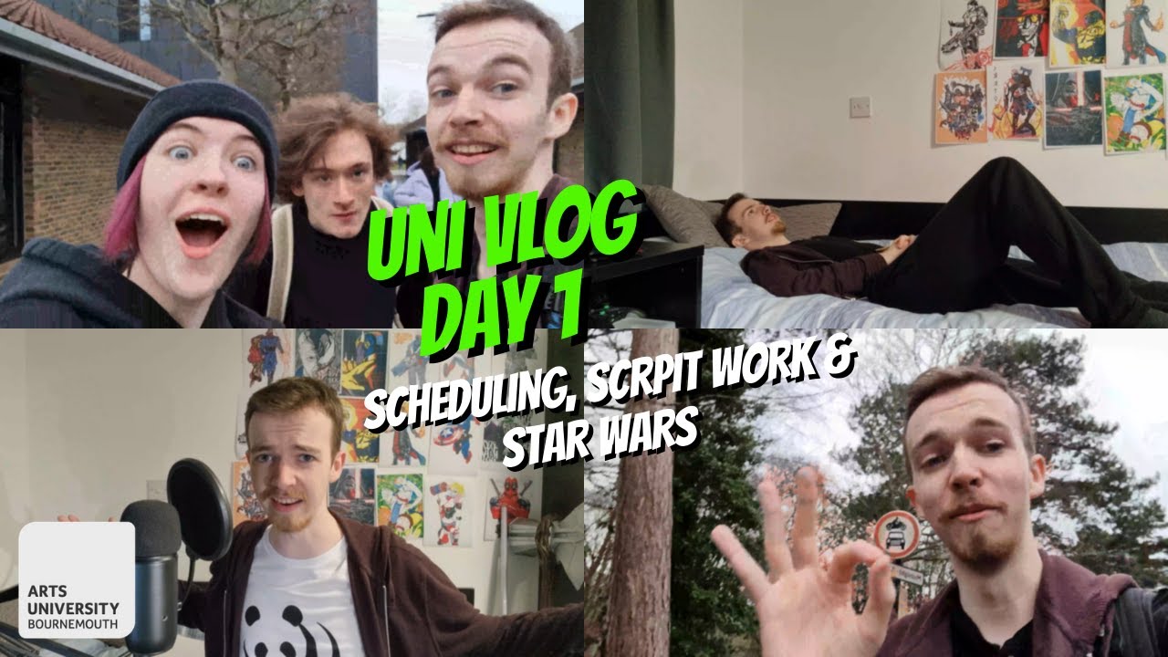 A Week in the life of a uni student - Day 1 | Arts University Bournemouth 2022