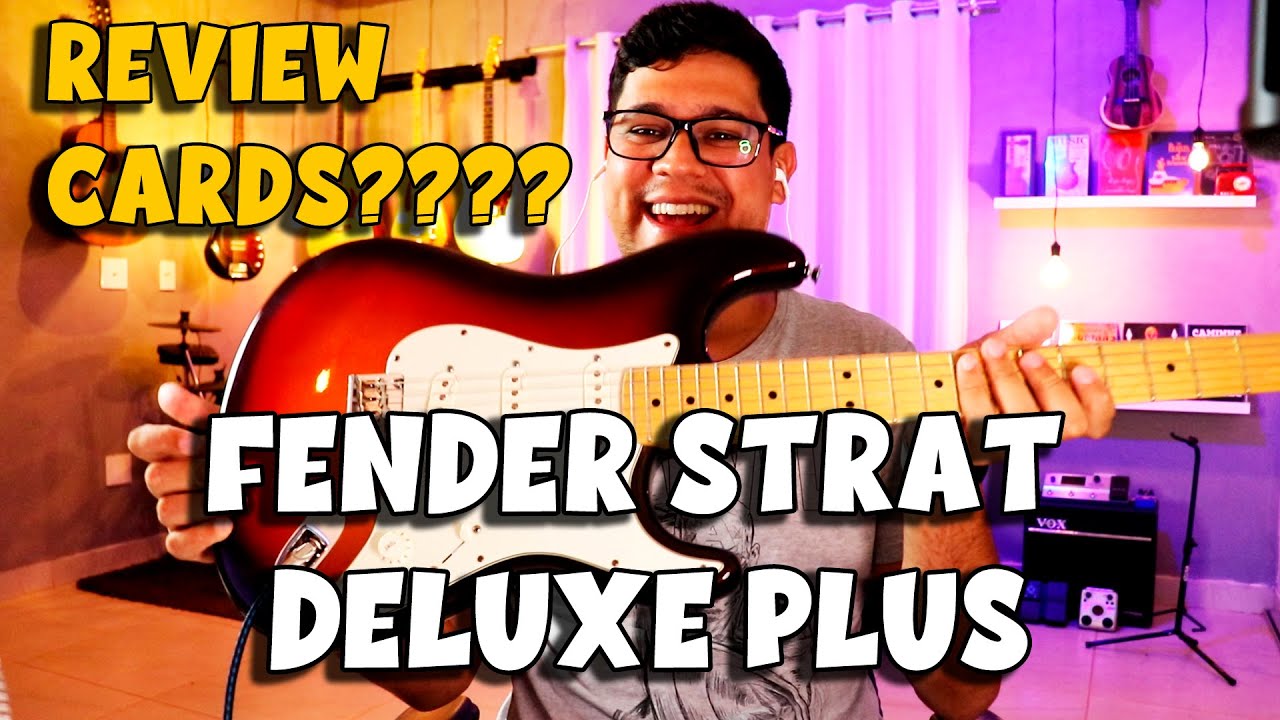 Fender Stratocaster deluxe plus | Personality cards | Review em português