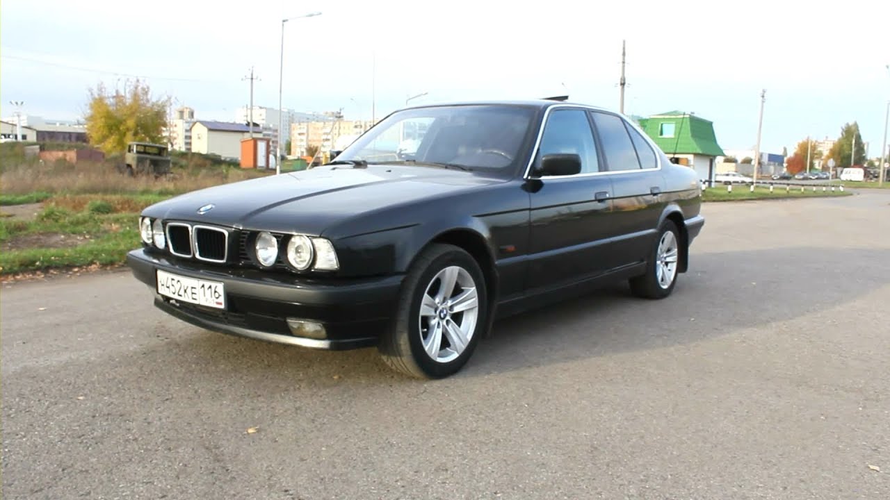 1994 БМВ Е34. Обзор (интерьер, экстерьер, двигатель).