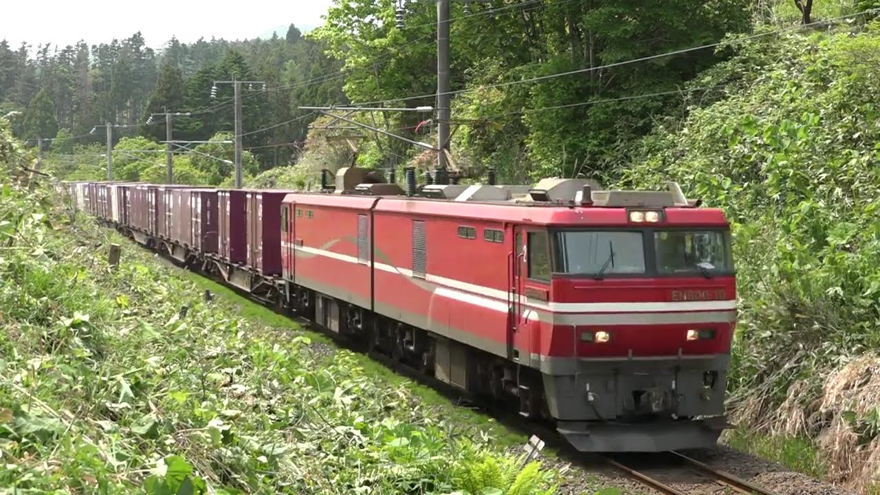 道南いさりび鉄道 EH800 キハ40 (2025.5)