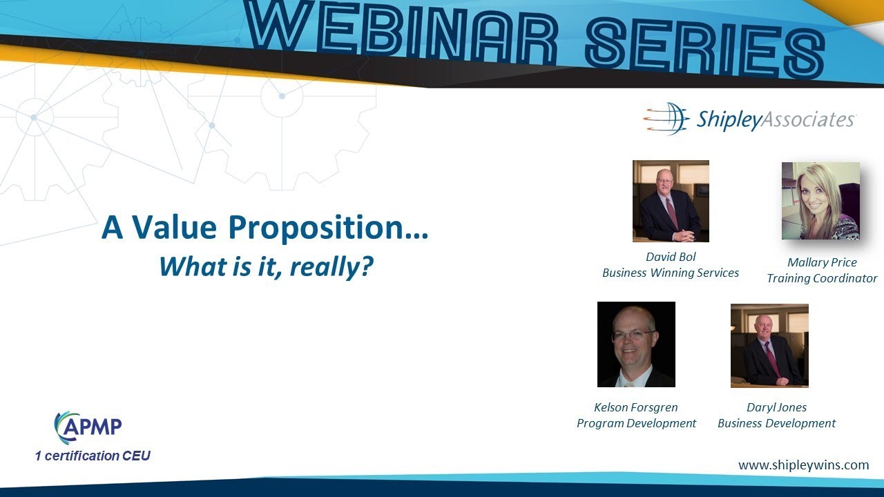 A Value Proposition—What is it, really