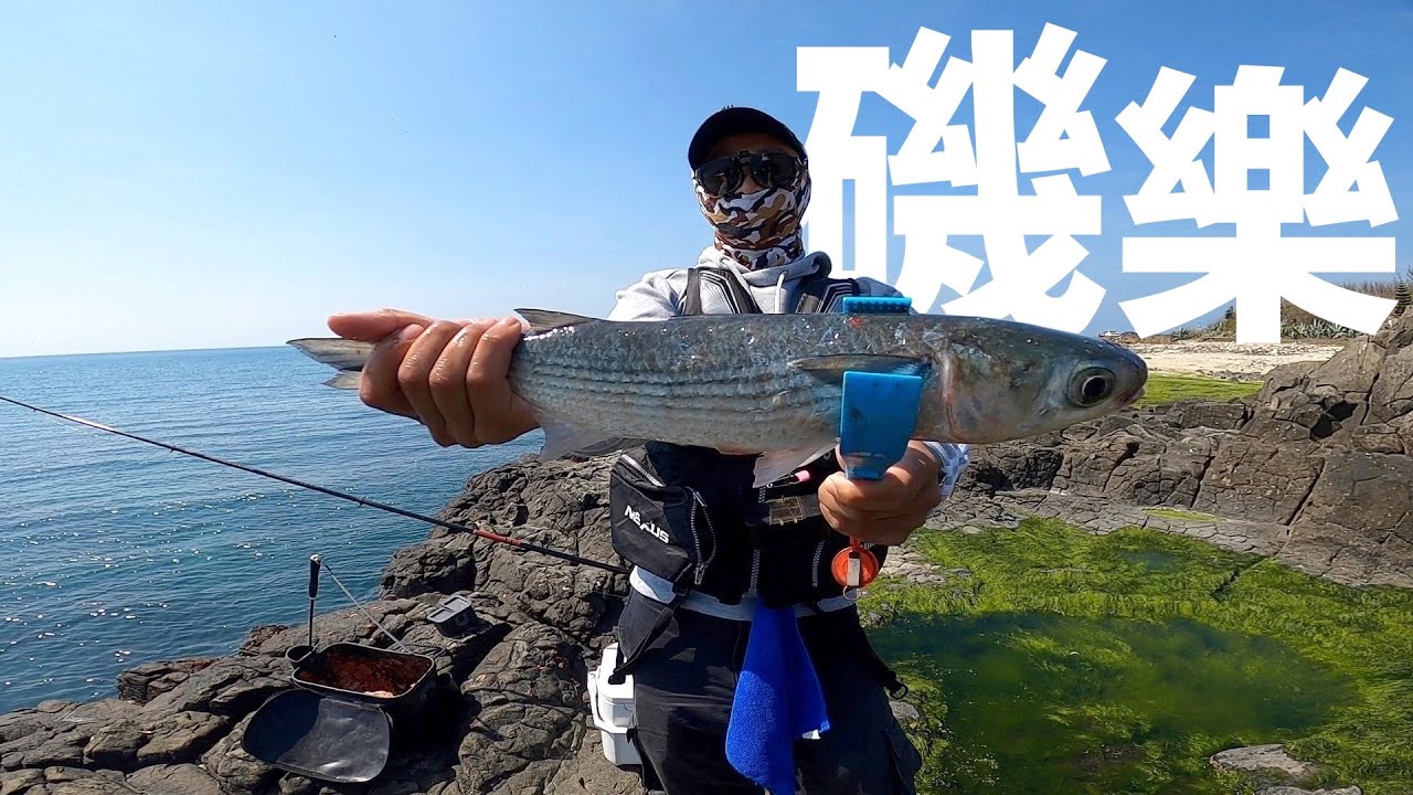 來閃風淺場拉一下魚，感謝捧場的魚兒｜磯釣．澎湖｜