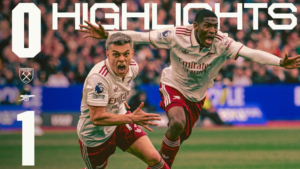 TROSSARD SENDS US FIVE POINTS CLEAR 🔥 | HIGHLIGHTS | West Ham vs Arsenal (0-1) | Premier League