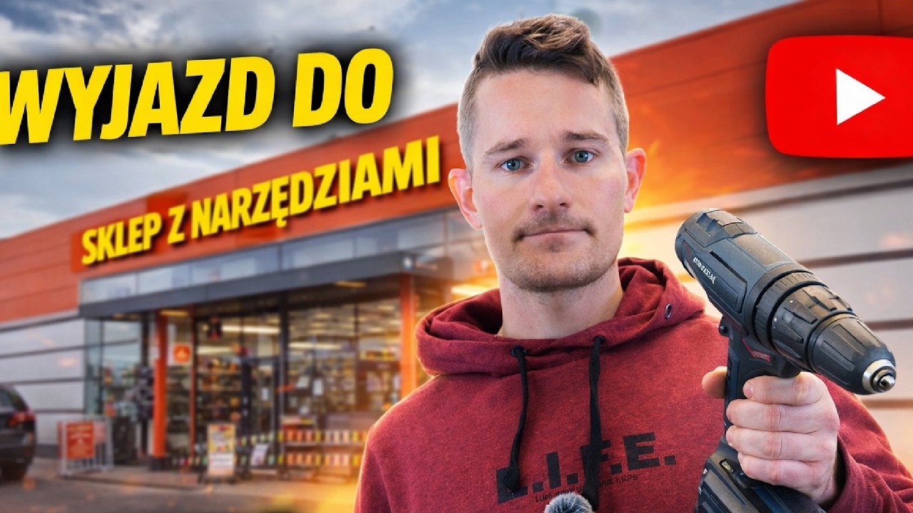 Mój pierwszy luźny vlog - wyjazd do sklepu narzędziowego (Moje Vlogi odc.12)
